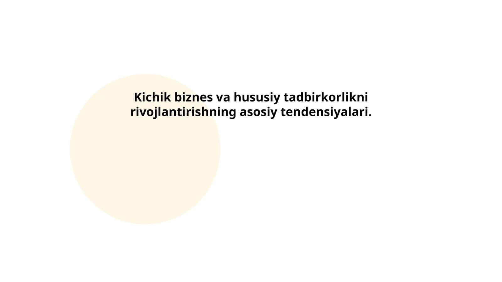 Kichik biznesda innovatsion biznes modellar