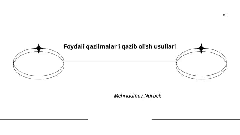 Foydali qazilmalar i qazib olish usullari