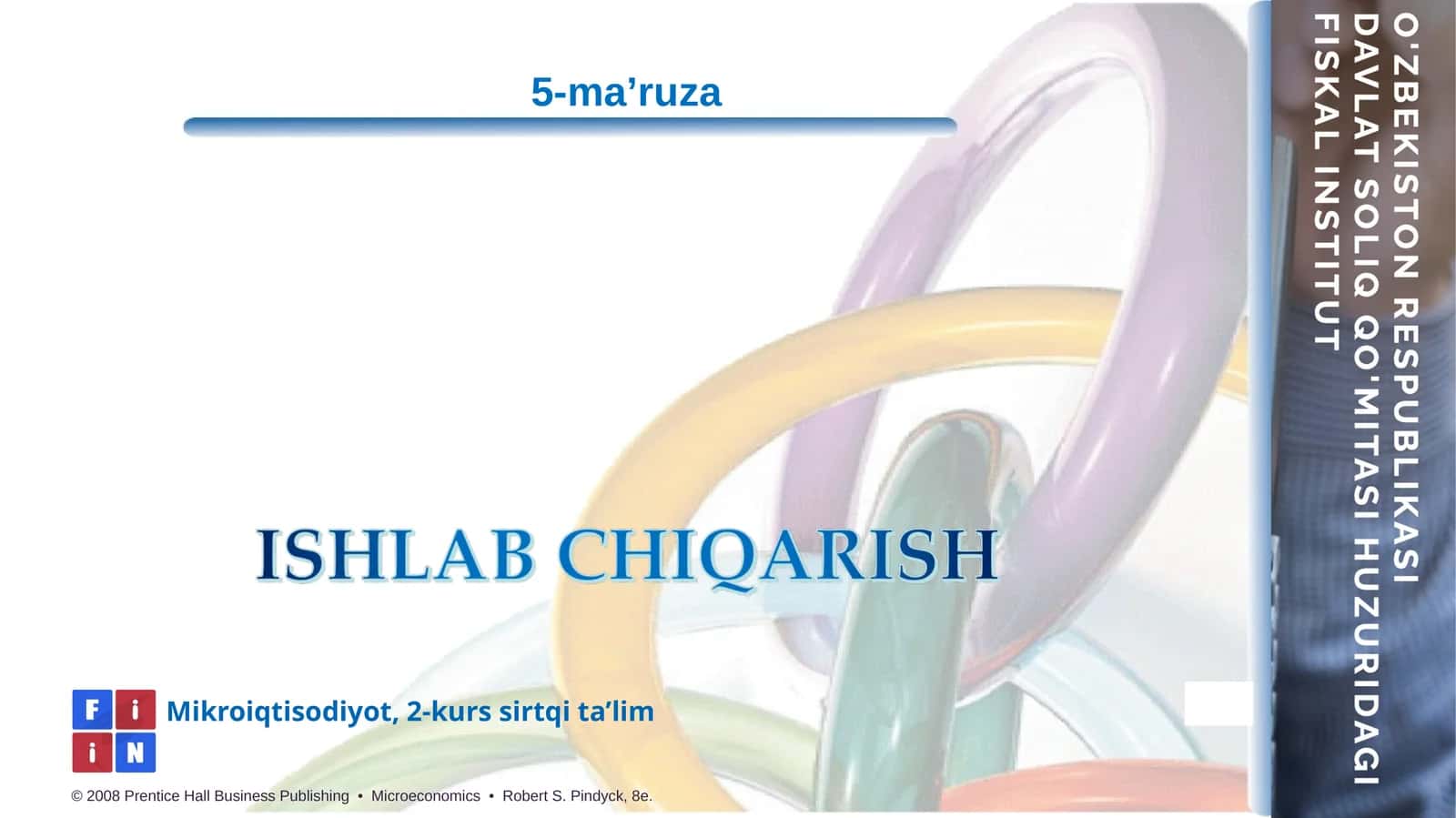 Mikroiqtisodiyot texnologiya ishlab chiqarish