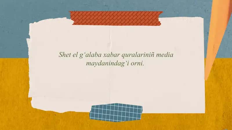 Globallasıw va media