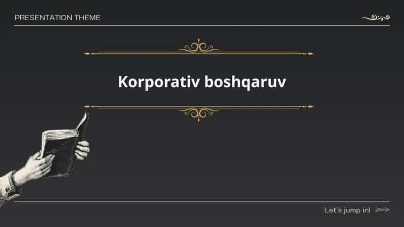 Korporativ boshqaruv