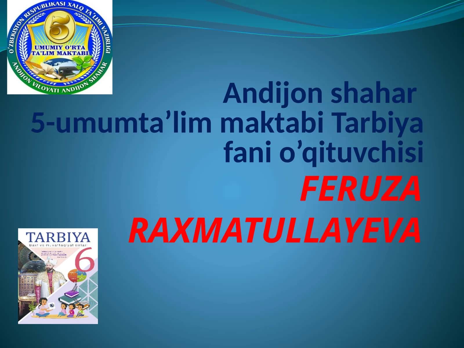 Mening “Oltin qoida”