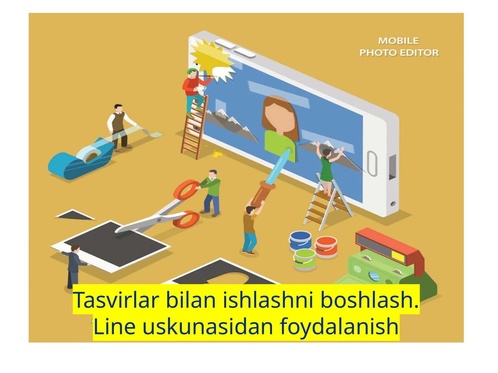 Tasvirlar bilan ishlashni boshlash