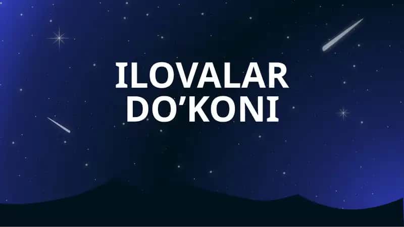Ilovalar do'koni