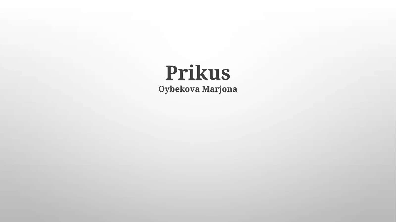 Prikus
