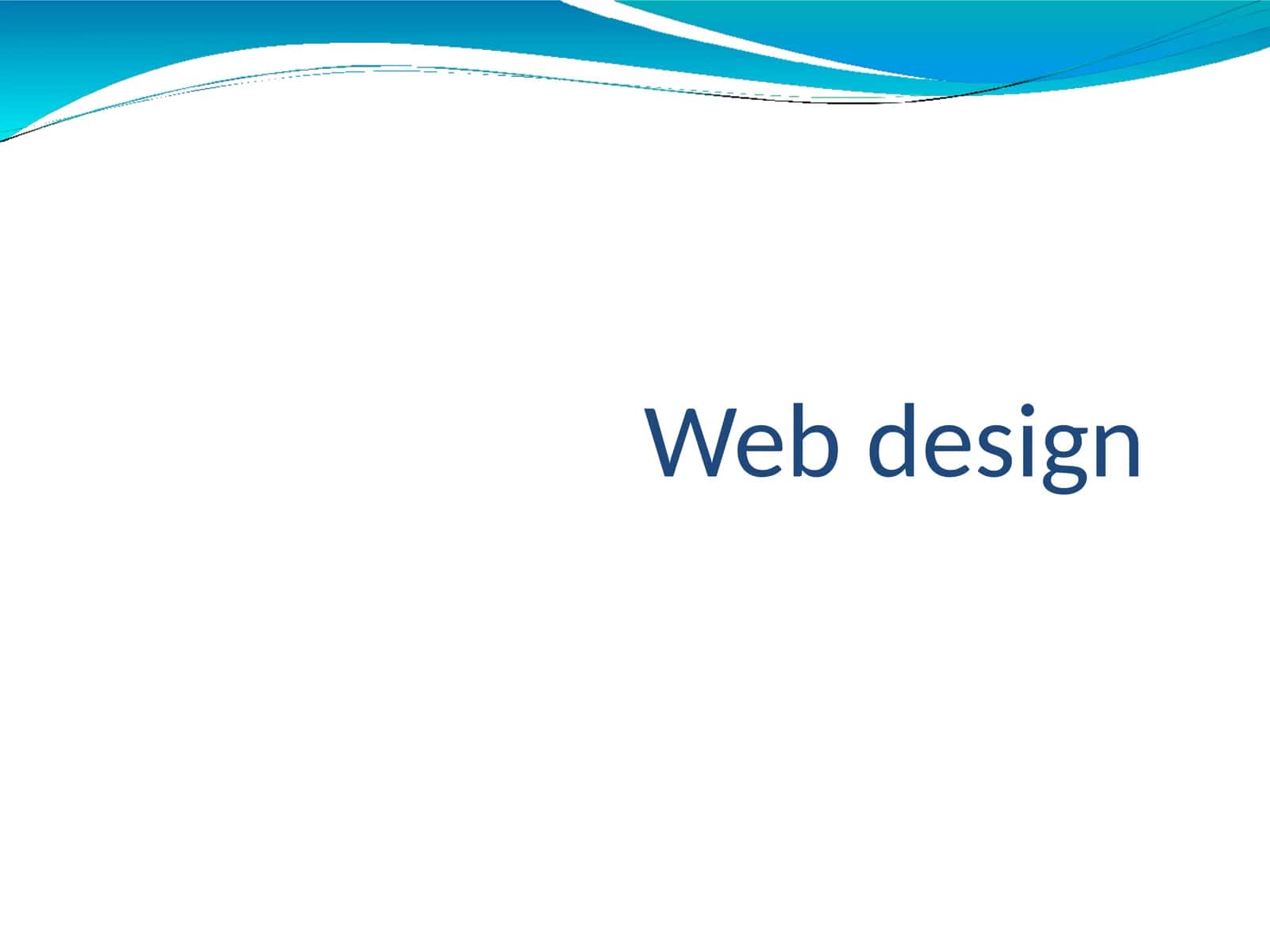 WEB DESIGN