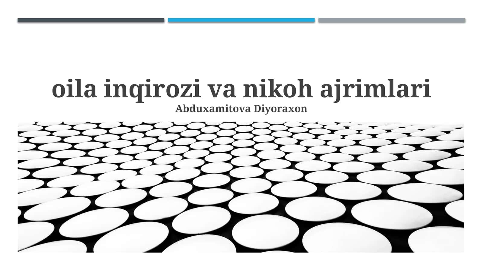 Oilaviy inqiroz va ajralish sabablari
