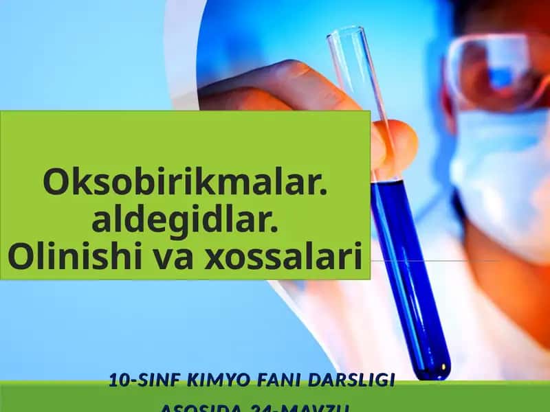 Oksobirikmalar va aldegidlar