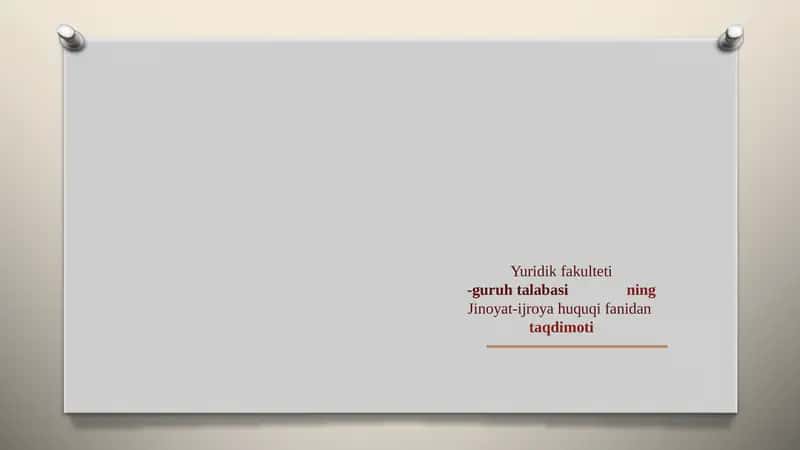 Jarima, muayyan huquqtan mahrum qilish jazolarini ijro etish