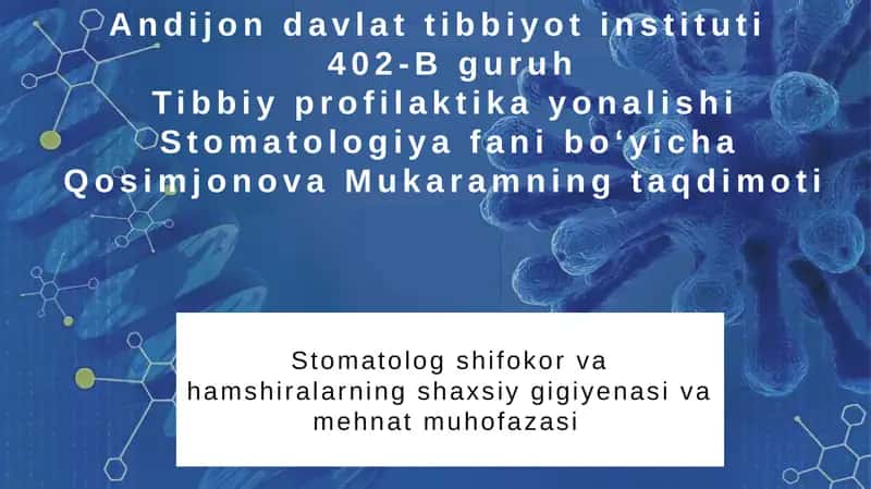 stomatologiya gigiyenasi