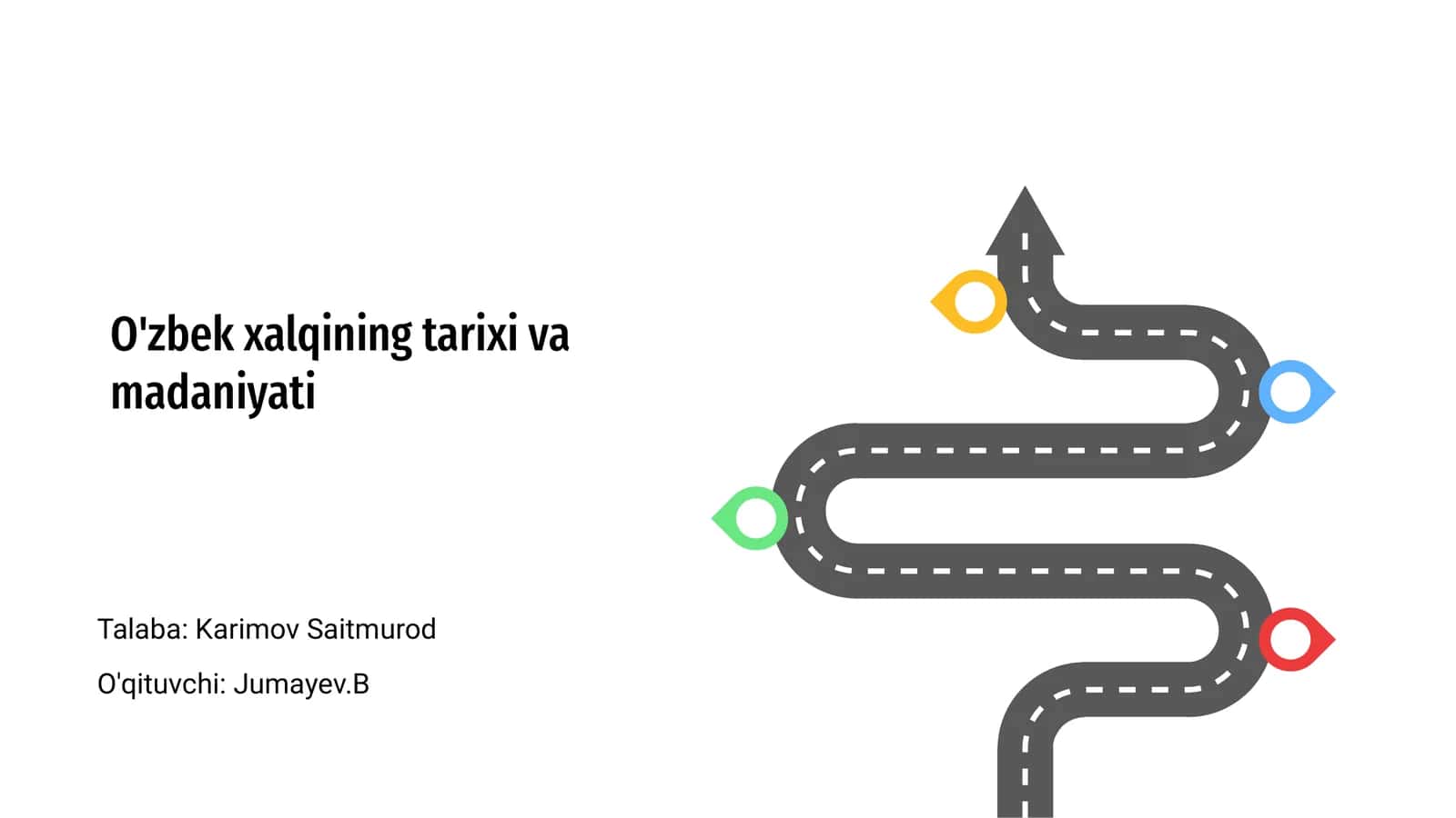 O'zbek xalqining tarixi va madaniyati