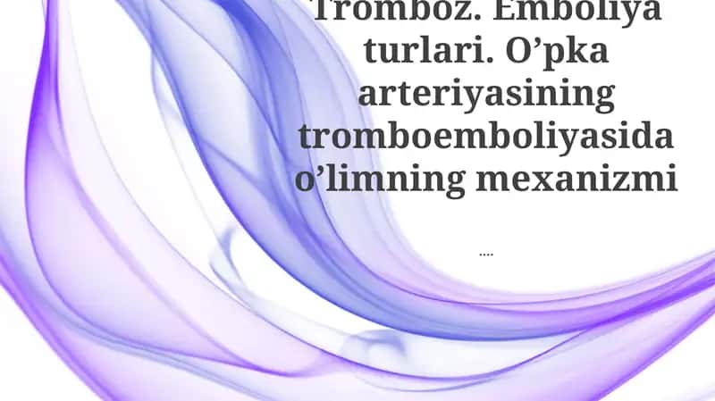 Tromboz