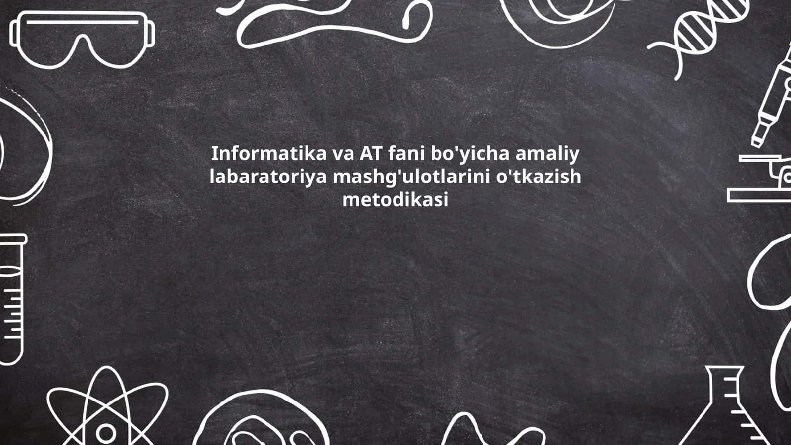 Algoritmlarni tuzish va tahlil qilish mavzusi