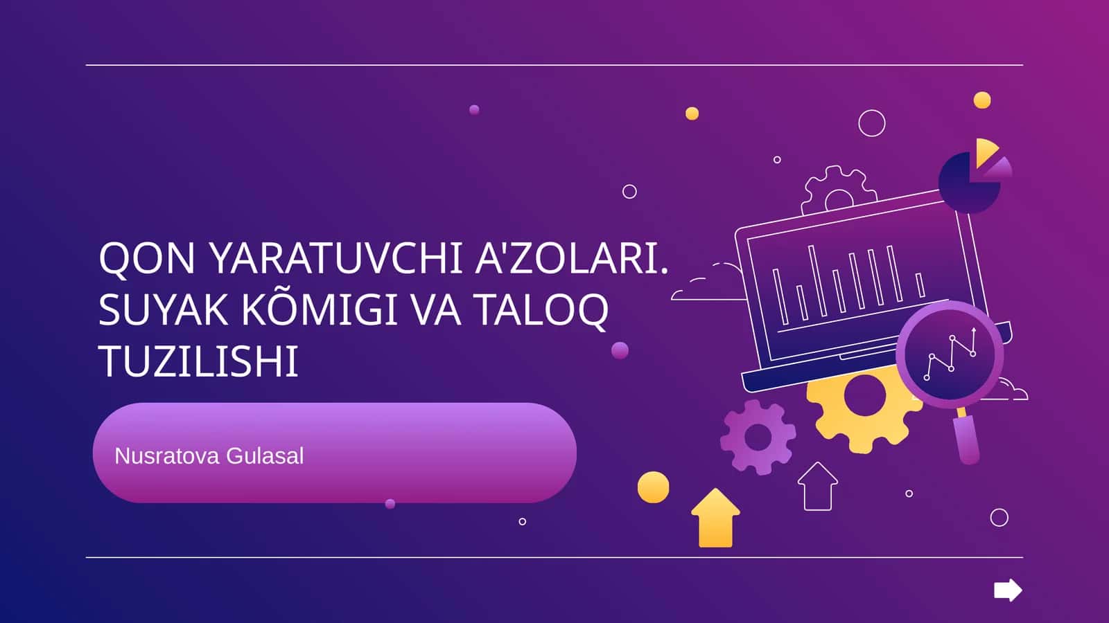 QON YARATUVCHI A'ZOLARI. SUYAK KÕMIGI VA TALOQ TUZILISHI