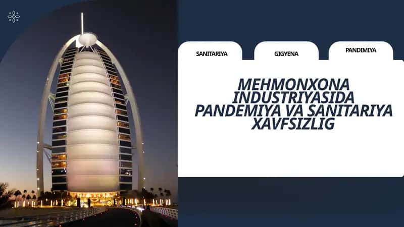 MEHMONXONA INDUSTRIYASIDA PANDEMIYA VA SANITARIYA XAVFSIZLIGi