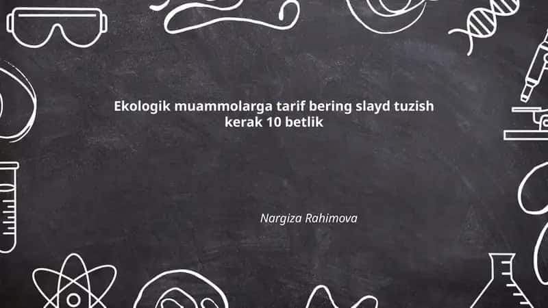 Ekologik muammolar