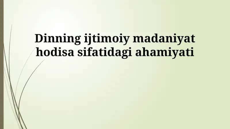 Oshxonaning ijtimoiy-madaniy hodisa sifatidagi ahamiyati