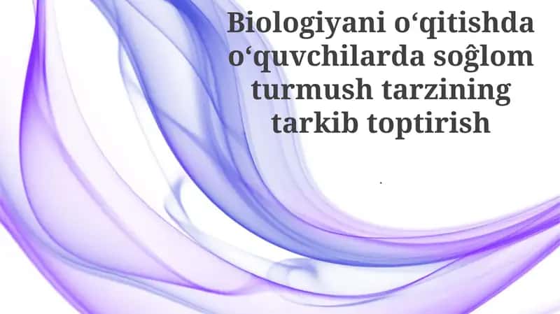 Biologiya Kuchi: Tanani Tushunish