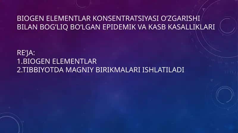 Biogenelementlar