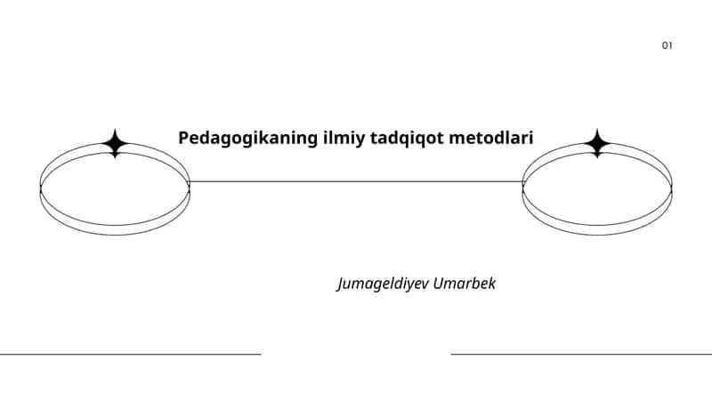 Pedagogikaning ilmiy tadqiqot metodlari