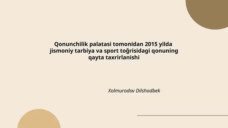 Qonuning qayta taxrirlanishi