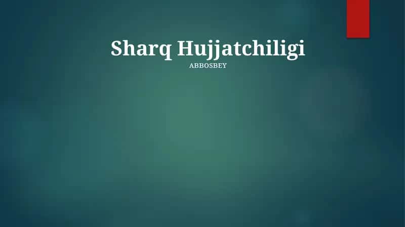 Sharq Hujjatchiligi