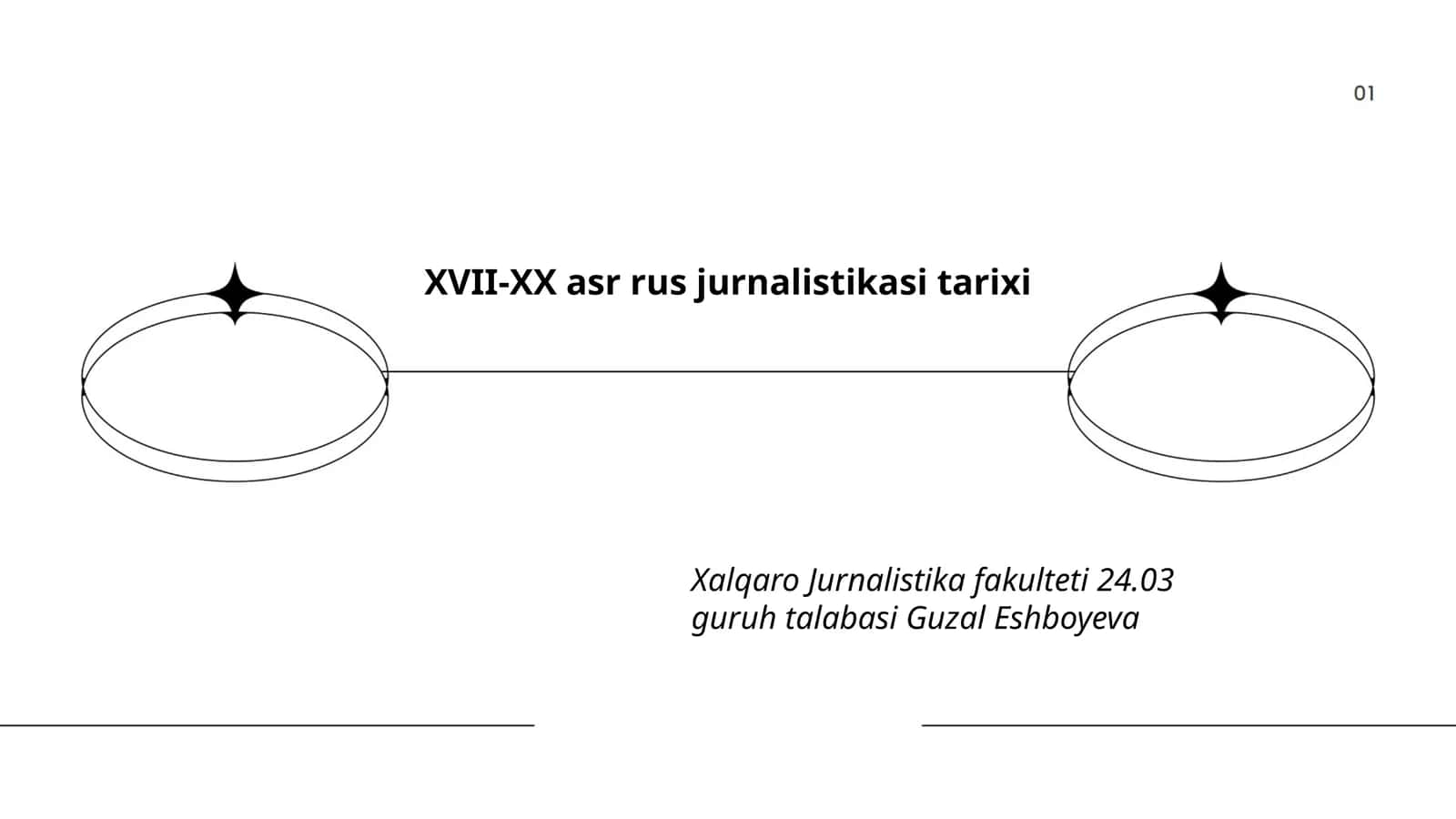 XVII-XX asr rus jurnalistikasi tarixi