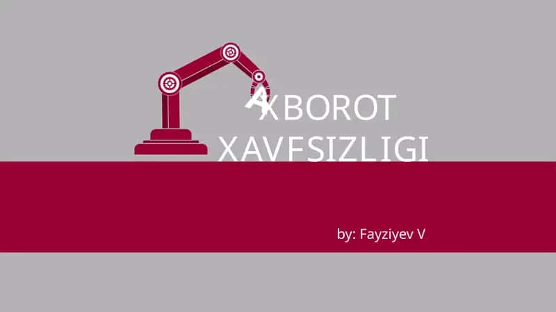 Kiberxavf turlari