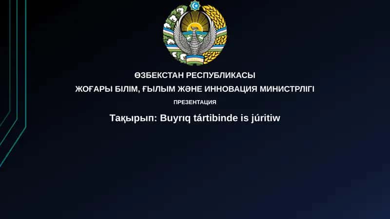 Buyırtpalardı qayta islew