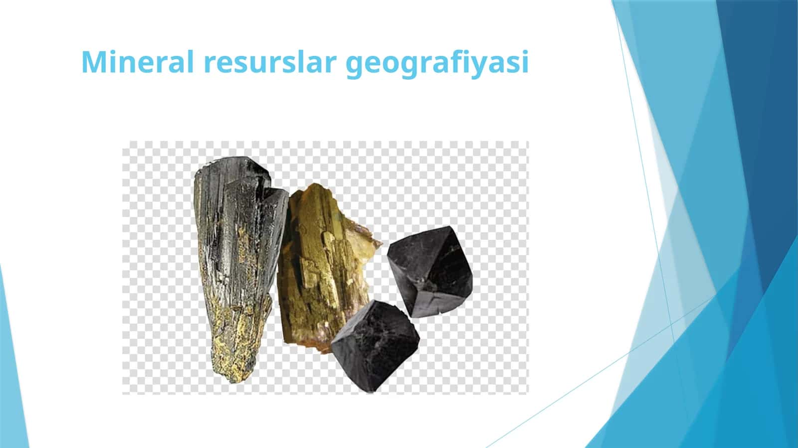 Mineralresurslar geografiyasi