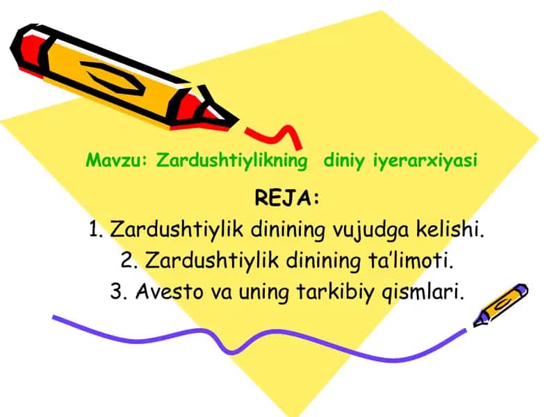 Zardushtiylikningdiniyiyerarxiyasi