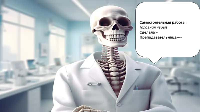 головная череп