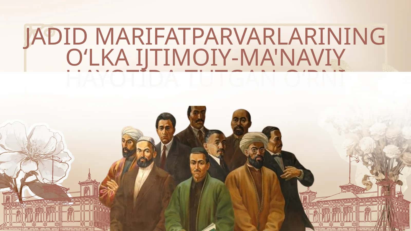 Oʻzbekistonning Eng Yangi Tarixi:mustaqil ish