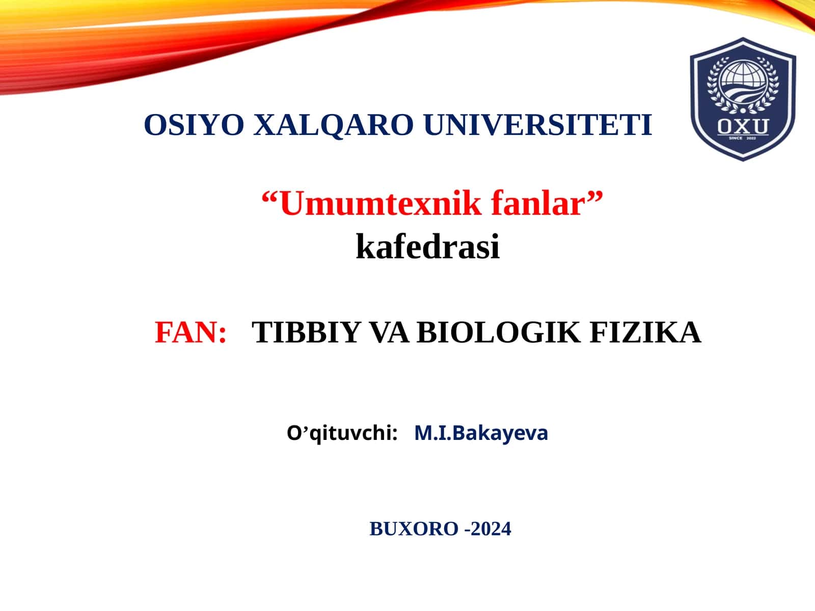 Amaliy viskozimеtriya usullarini o’rganish. Оstvald-Pinkеvich viskozimеtri yordamida suyuqlik yopishqoqligini va uni tеmpеraturaga bog’liqligini aniqlash