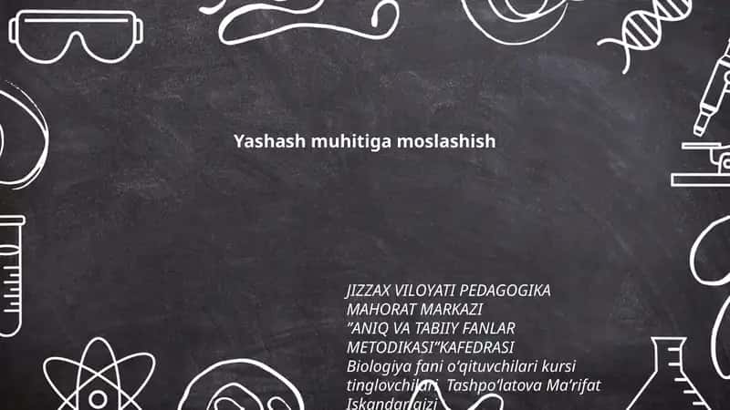 ANIQ VA TABIIY FANLAR METODIKASI KAFEDRASI
