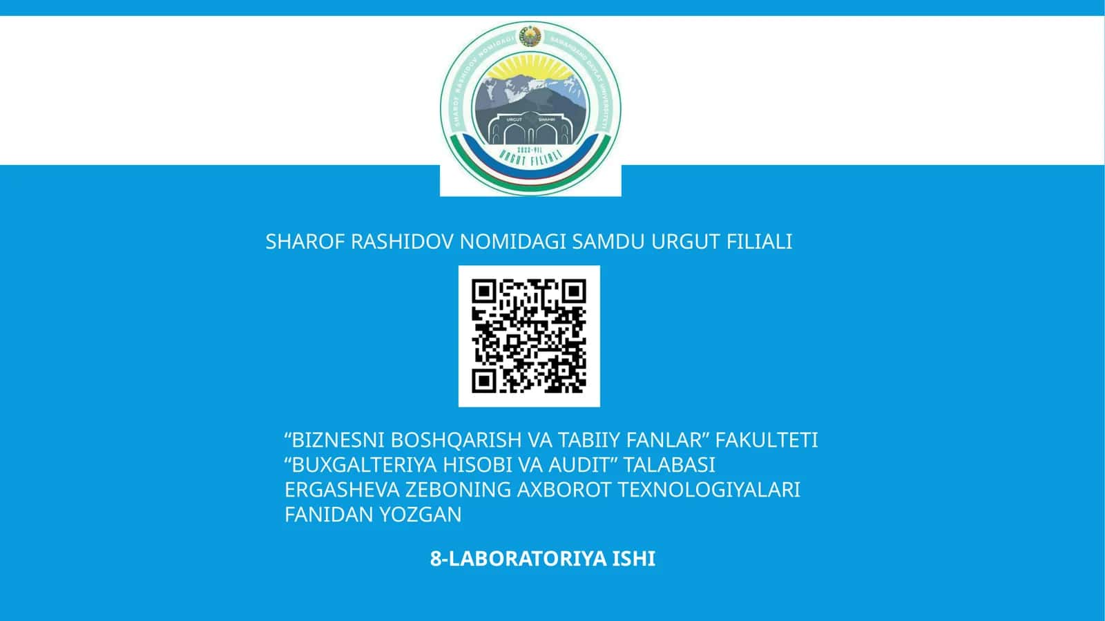 Elektron hukumatning elementlari va amaldagi loyihalari