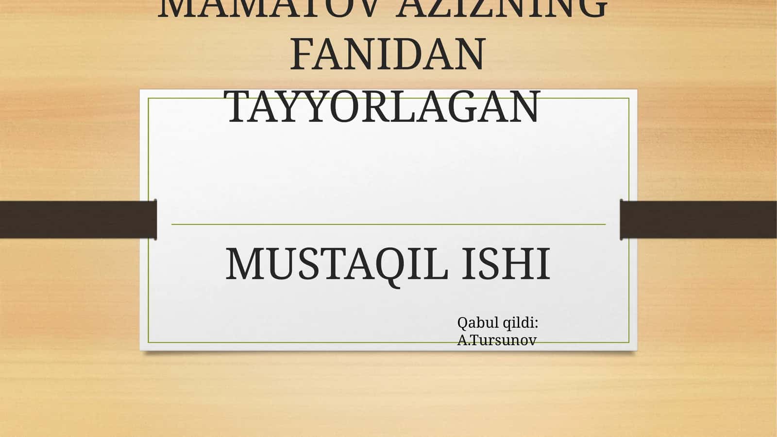 Harakatlar strategiyasi asosiy yo'nalishlari
