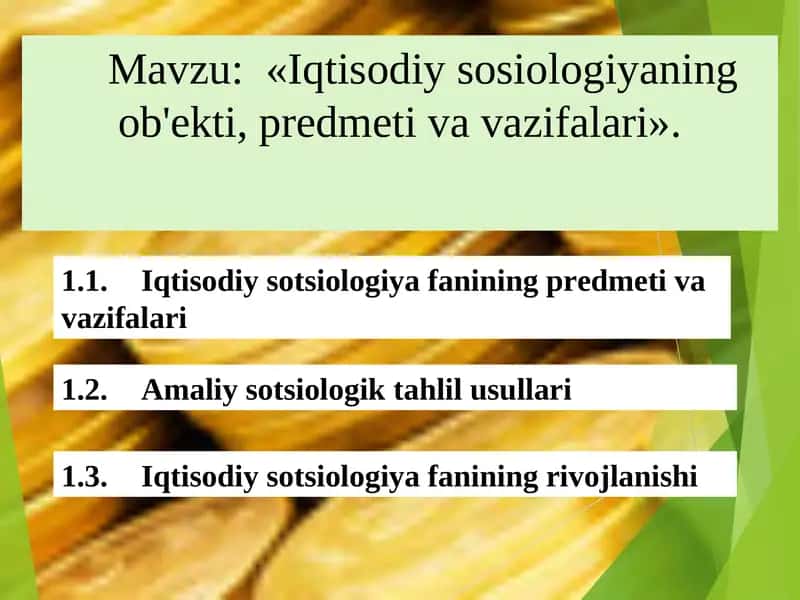 Iqtisodiy sotsiologiya