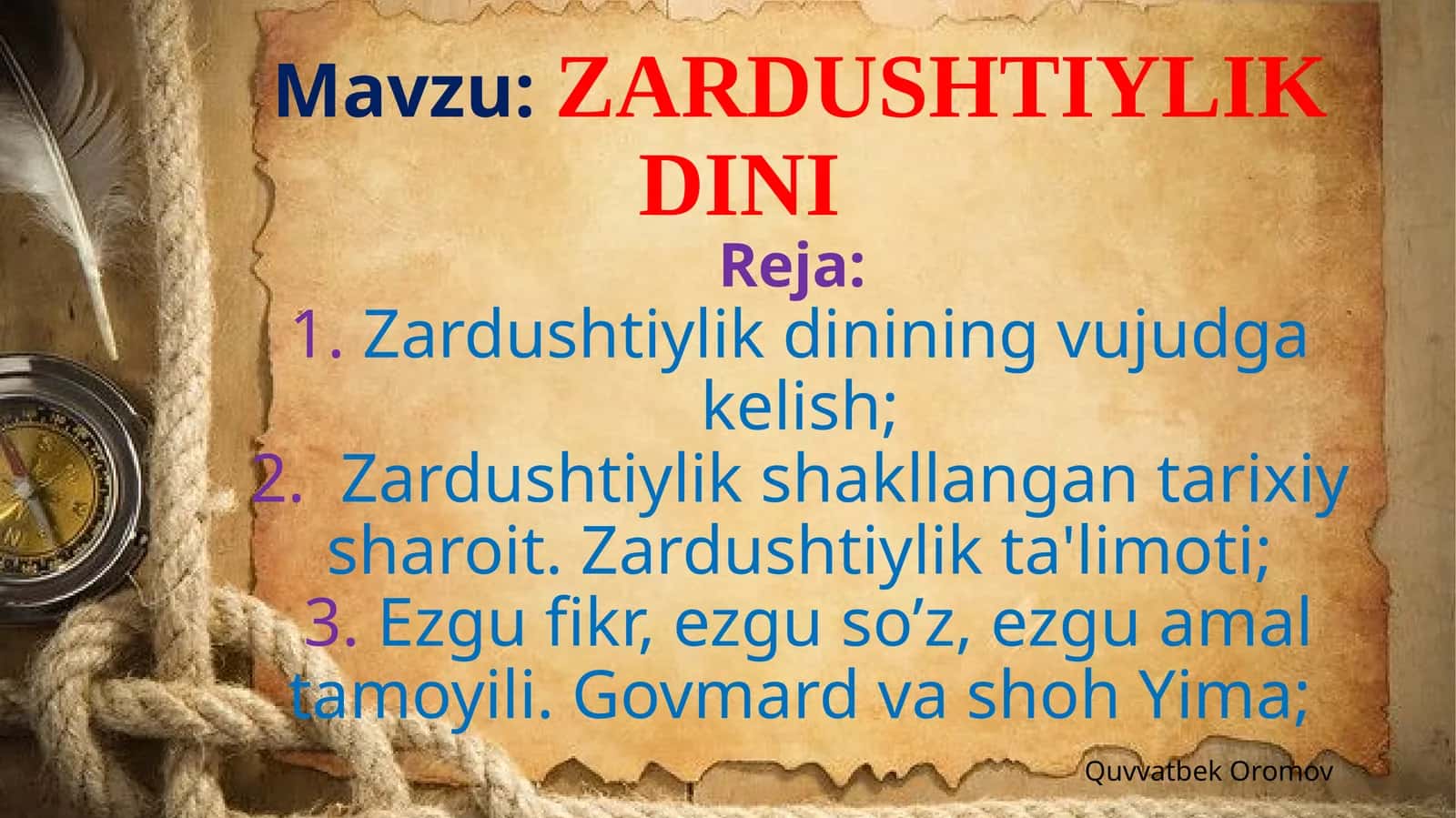 ZARDUSHTIYLIK DINI