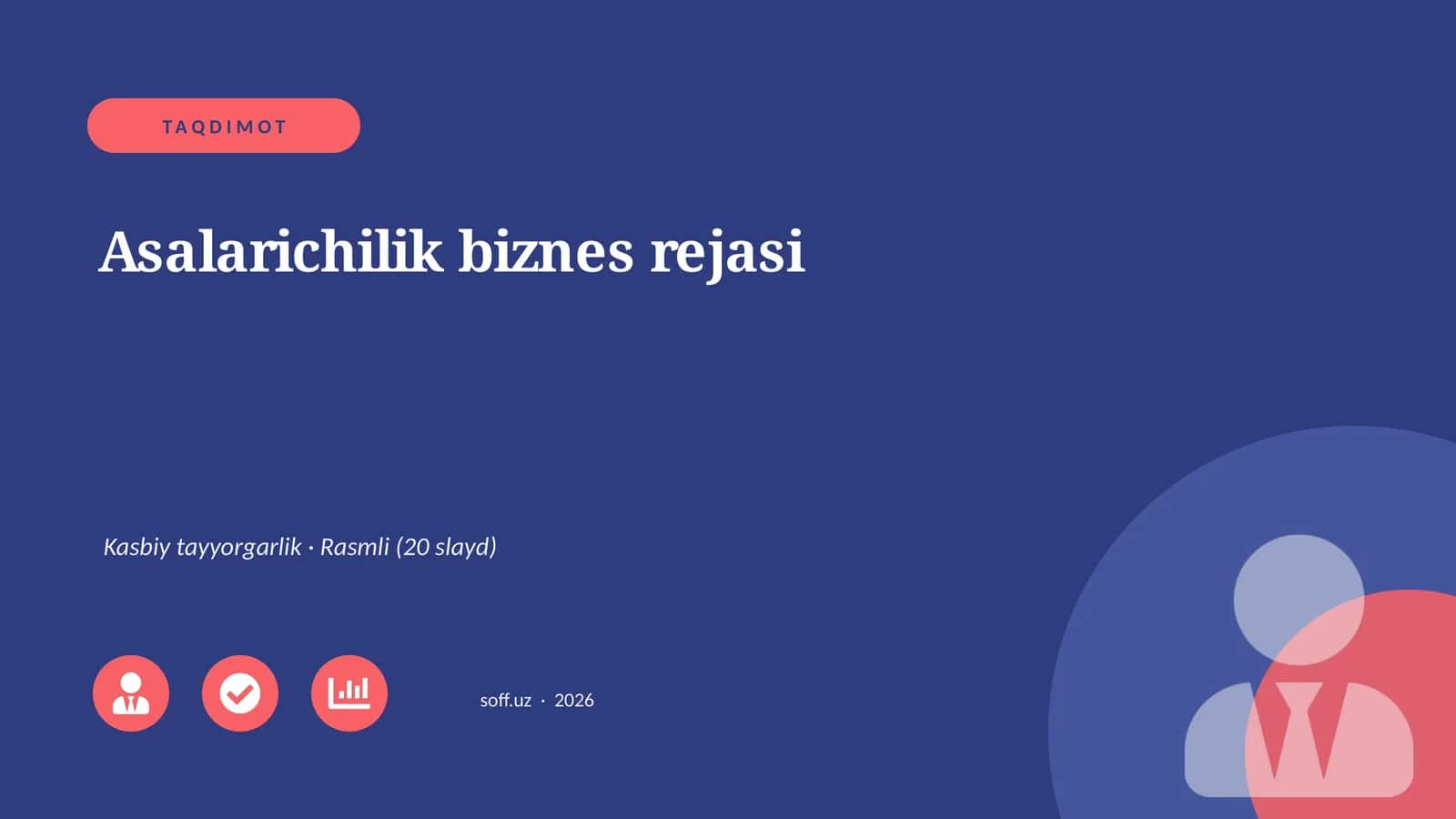 Asalarichilik biznes rejasi