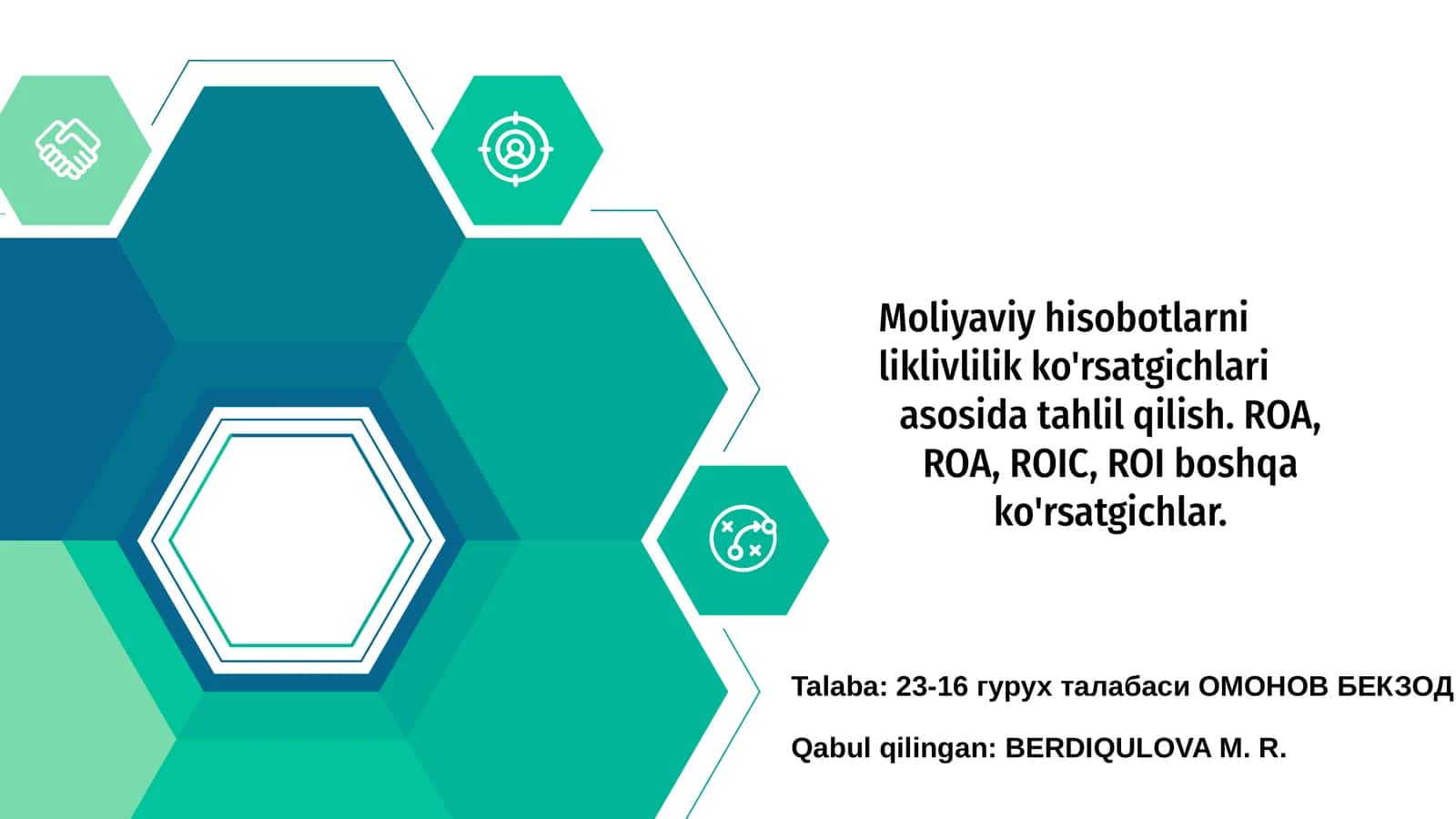Moliyaviy hisobotlarni liklivlilik ko'rsatgichlari
