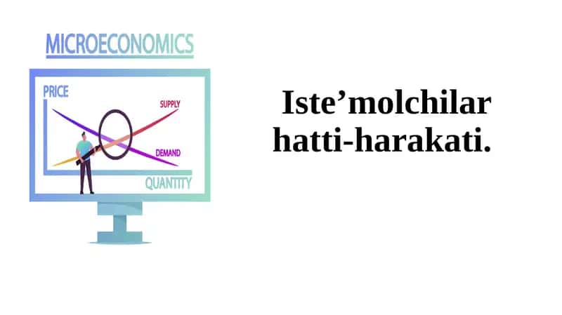 Iste’molchilar hatti-harakati, Individual va bozor talabi