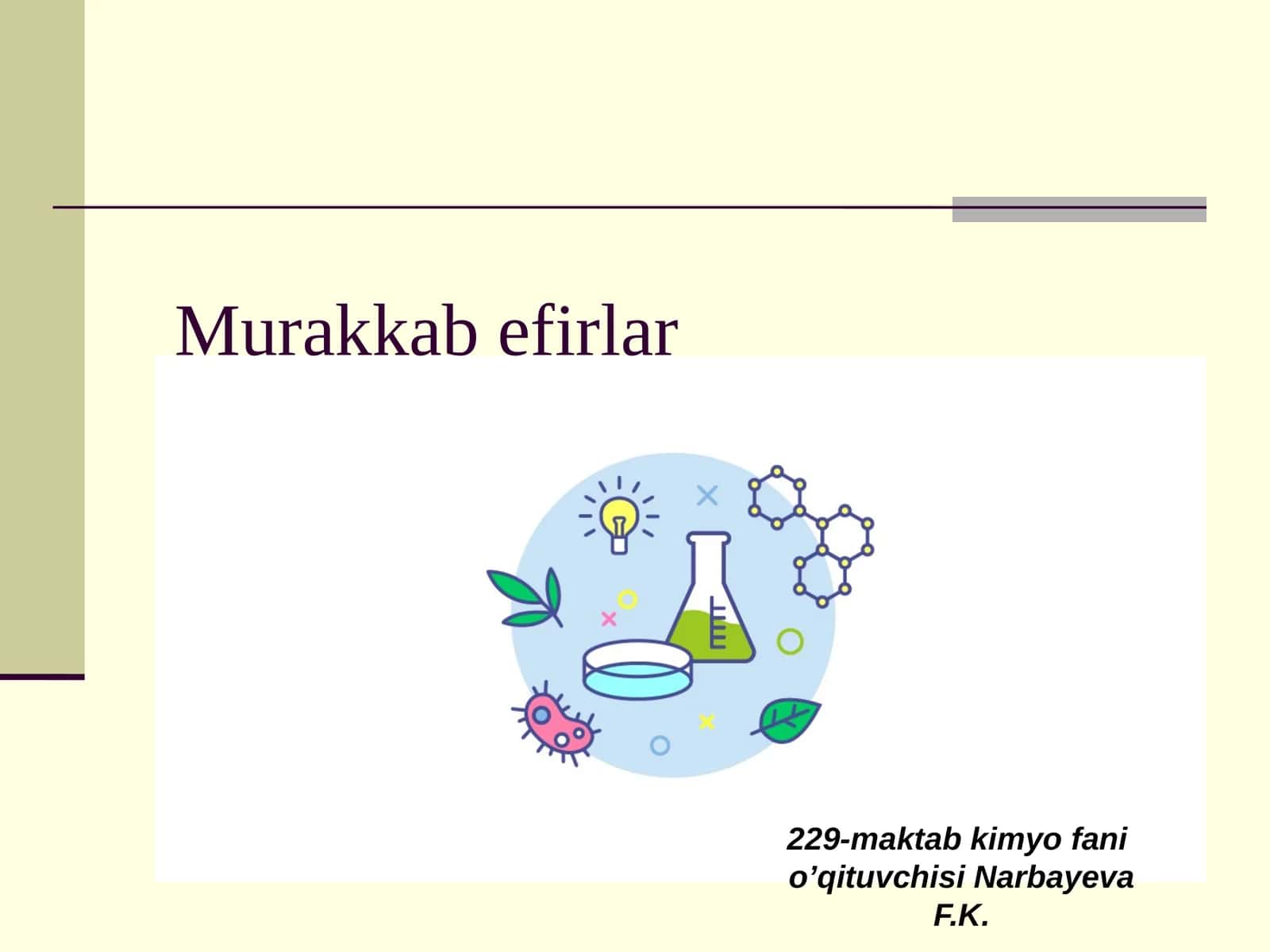 Murakkab efirlar