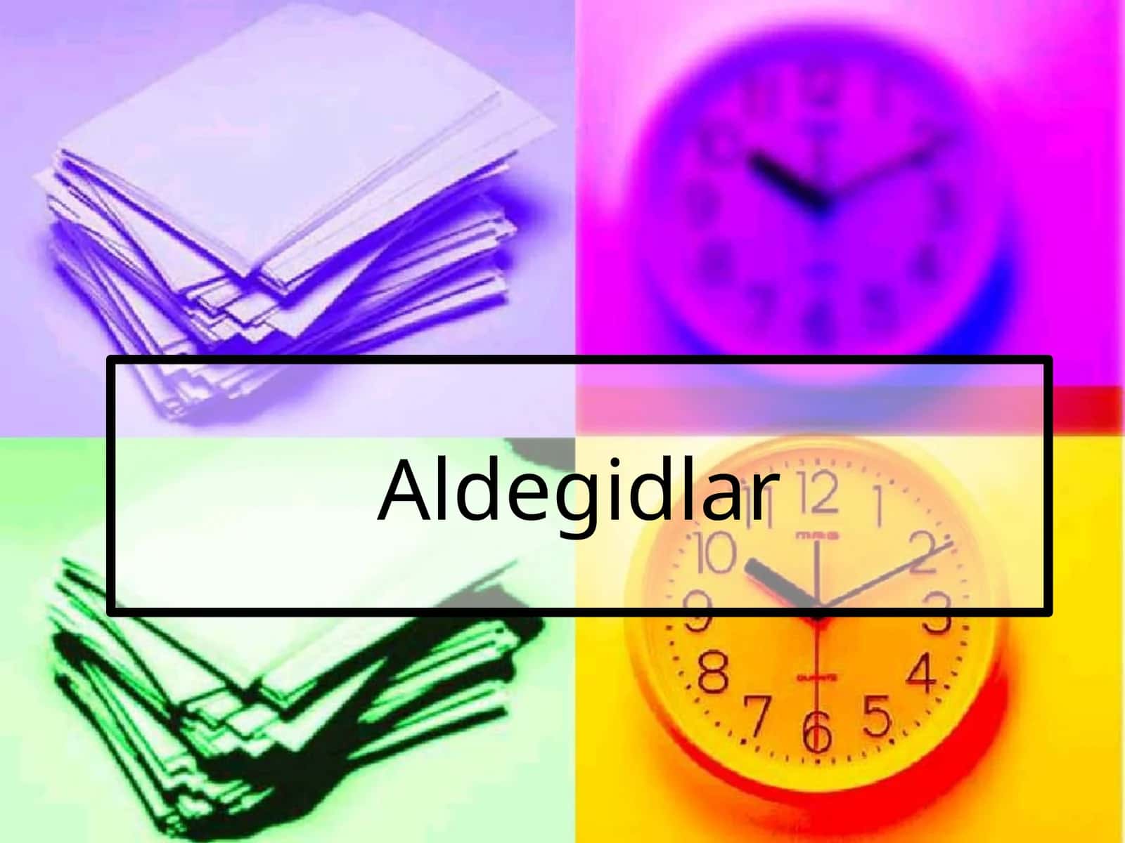 Aldegidlar