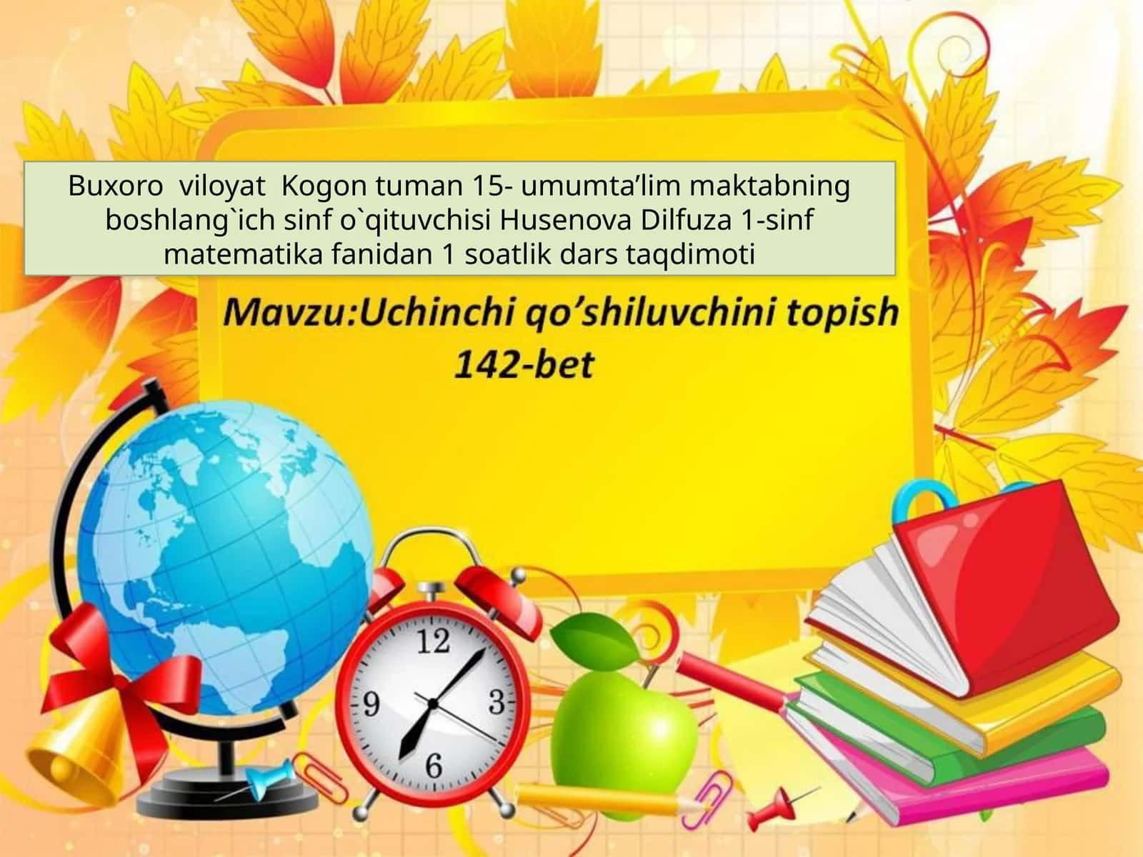 1 dan 10 gacha boʻlgan sonlar