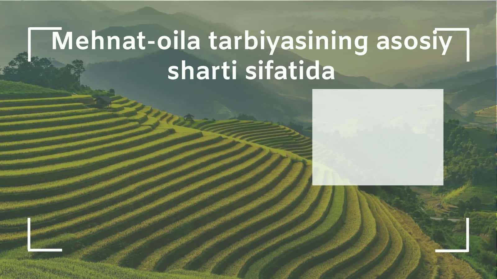 Oilada mehnat tarbiyasi slayd, prezentatsiya, ppt