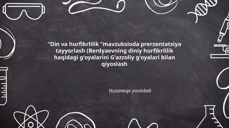 Din va Hurfikrlilik