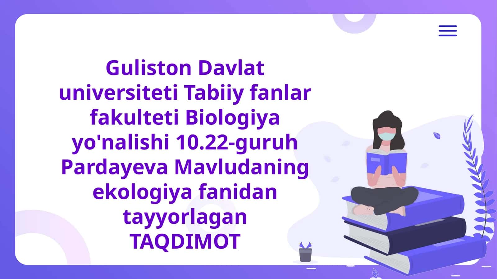 O'simliklarniharoratgavasuvomiligamoslashuvi
