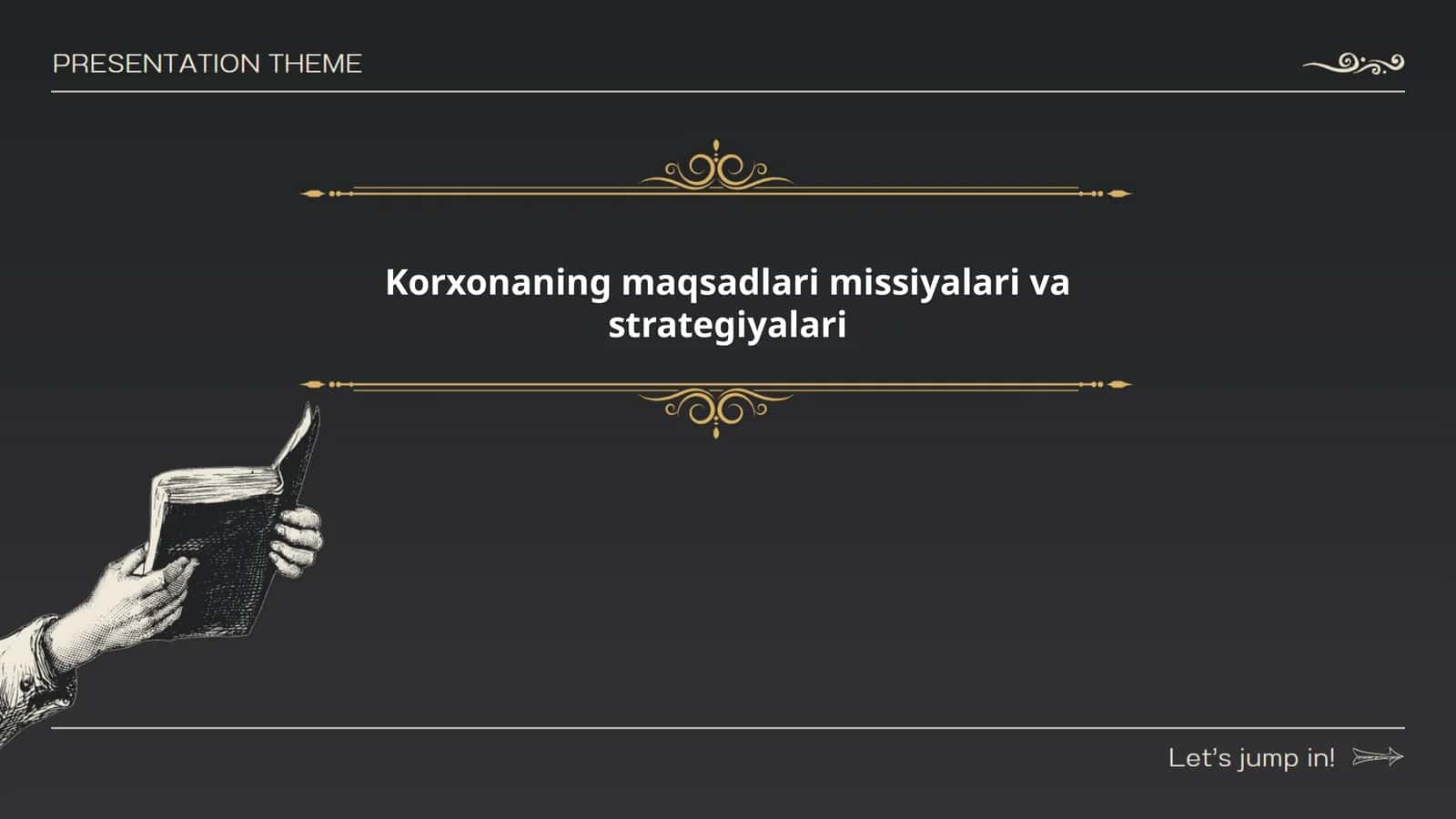 Korxonaning maqsadlari missiyalari va strategiyalari
