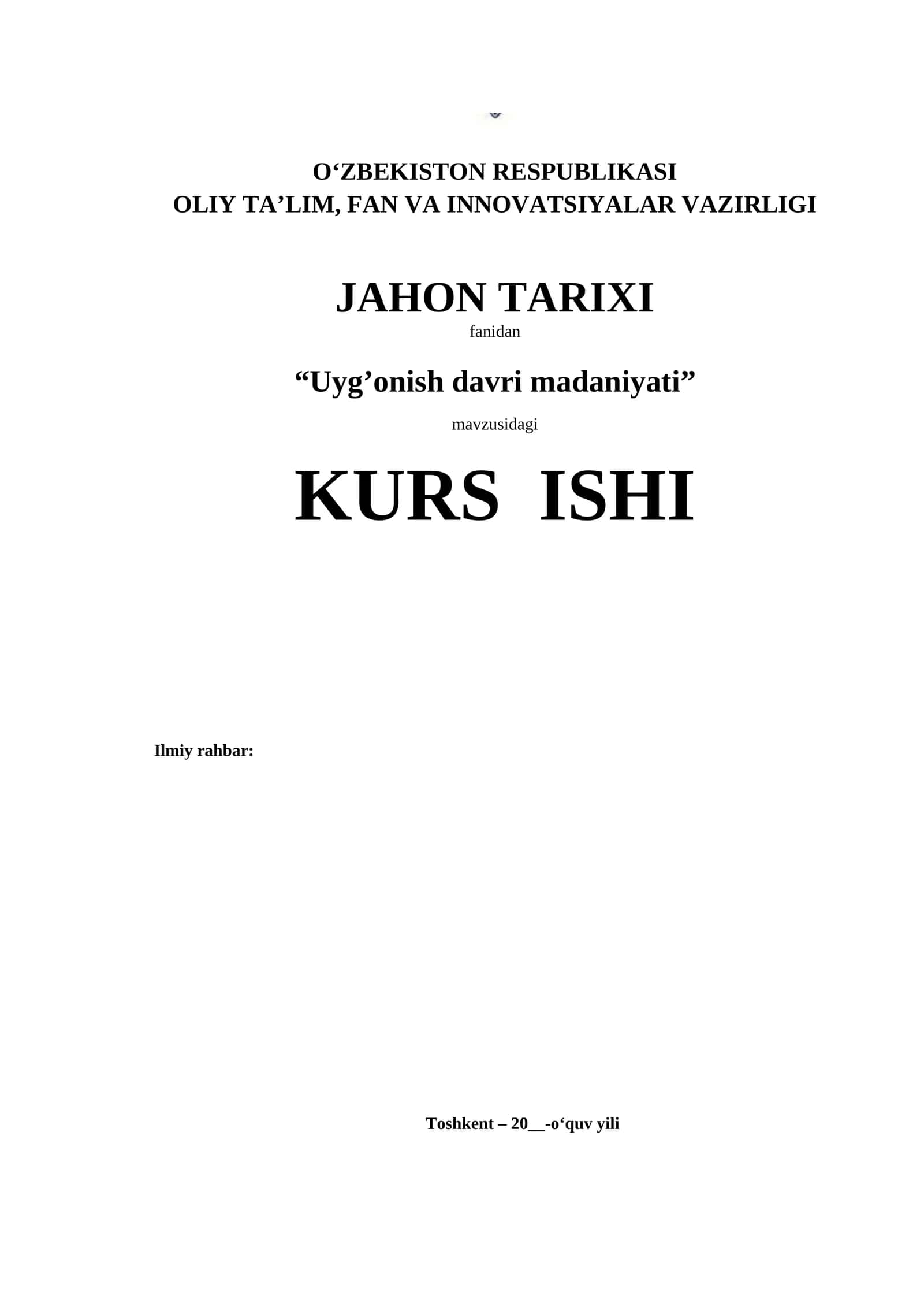 Uygonish davri madaniyati